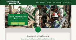 Desktop Screenshot of electromaticindustrial.com