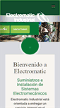 Mobile Screenshot of electromaticindustrial.com